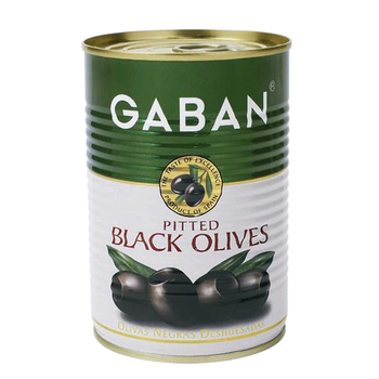 ギャバン ブラックオリーブ（種抜き）４号缶 