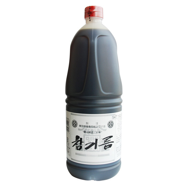 徳山物産 韓国ごま油 チャンギルム（ポリ） 1650g