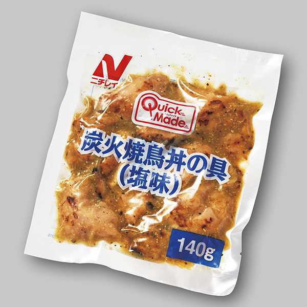 ニチレイ 新QM炭火焼鳥丼の具（塩味） 140g