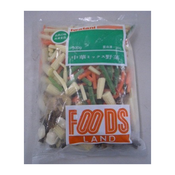 大冷 タイ産中華野菜ミックス 冷凍 500g 袋 通販 | フーヅフリッジ UCC運営の業務用食品食材の仕入れ通販サイト