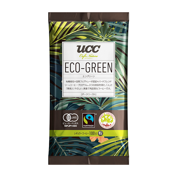 UCC ECO-GREEN ダークロースト（粉）100g