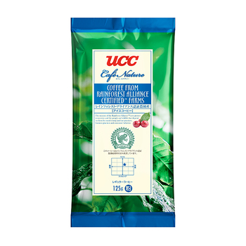 UCC カフェネイチャー レインフォレスト・アライアンス認証 アイスコーヒー（粉）125g