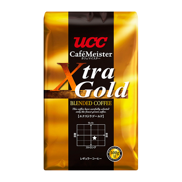UCC カフェマイスター エクストラゴールド（豆）500g