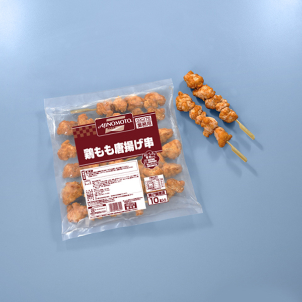 味の素 GX376 鶏もも唐揚げ串 冷凍 80g 10本 袋【メーカー終売】