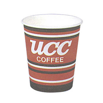 UCC ロゴ入り紙カップ 7オンス 80個