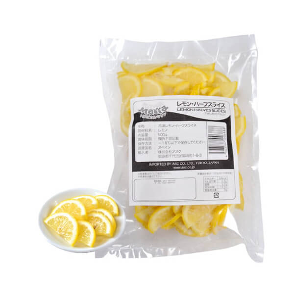 トロピカルマリア スペイン産 レモン ハーフスライス 冷凍 500g