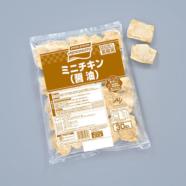 味の素 GX051 ミニチキン（醤油） 冷凍 30個（720g）