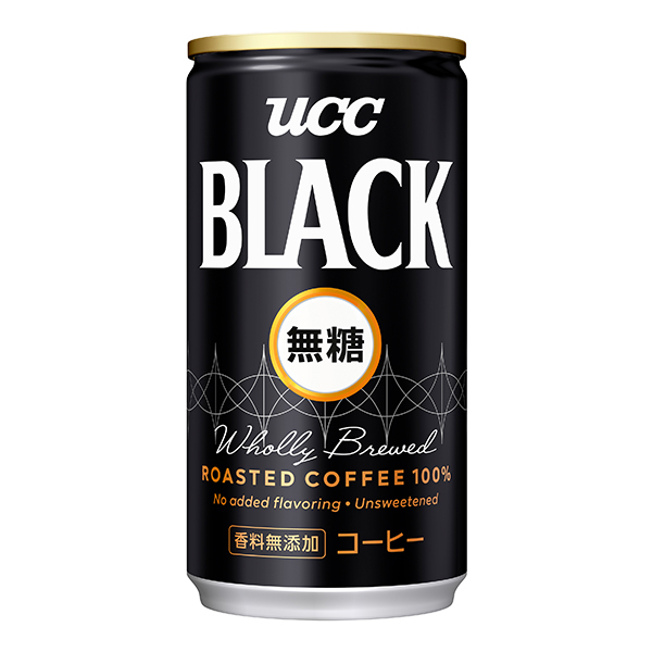 UCC BLACK無糖 缶 185g