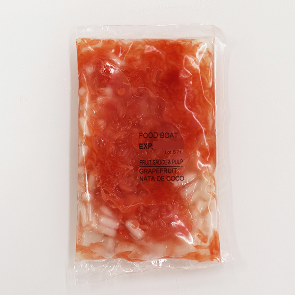 マルイ物産 果肉入りフルーツソース グレープフルーツ 130g×10袋