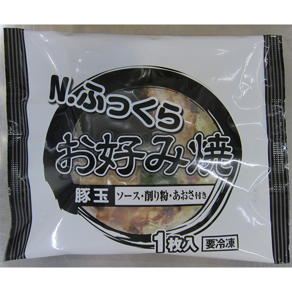 四国日清食品 N.ふっくらお好み焼き（豚玉）200g 冷凍