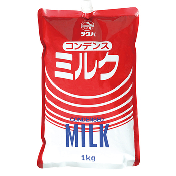 筑波乳業 コンデンスミルク（スパウトパウチ）1kg