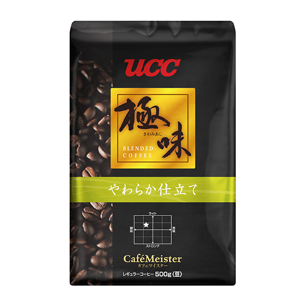 UCC 極味 やわらか仕立て（豆）500g
