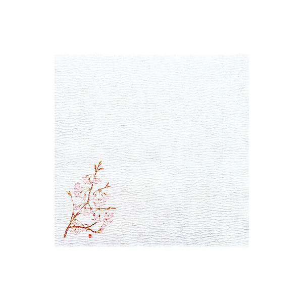 【直送】ヤマコー 5寸 グルメ敷紙 桜（3月～4月）100枚入（64750）