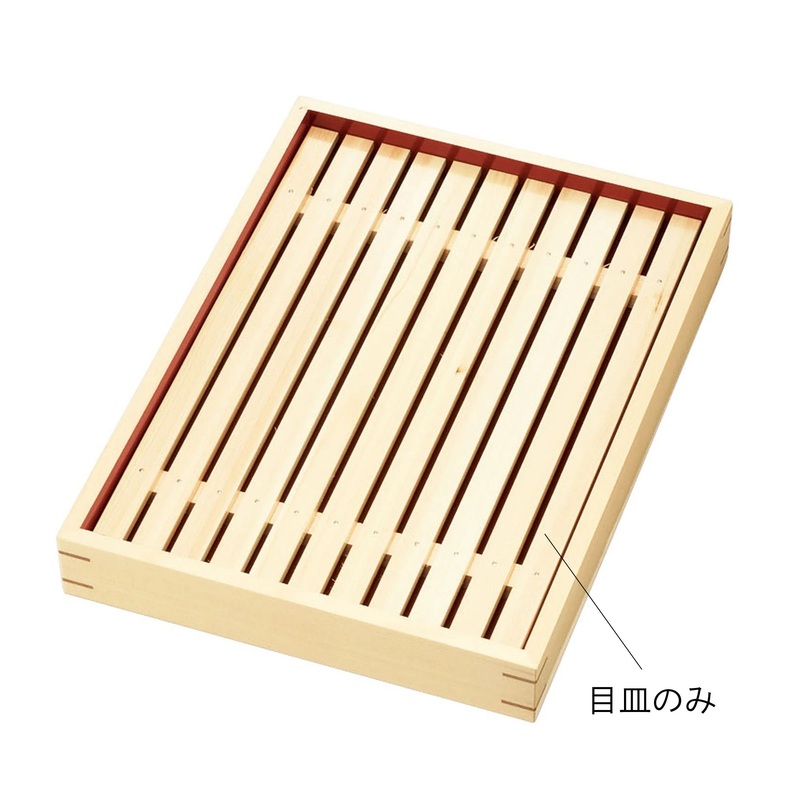 【直送】ヤマコー 白木デリカバット用 木製目皿 大（90002）