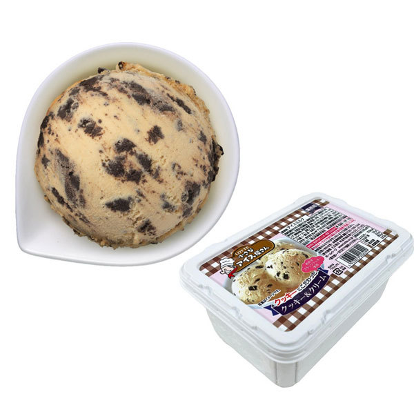 ロッテ 小さなアイス屋さん クッキー＆クリーム 1000ml 通販 | フーヅ